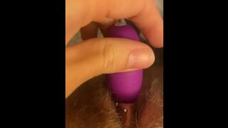 Playing with my Urethra with a Vibrator
