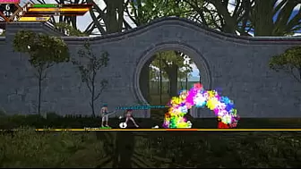 Journey to the West Wukong's Lewd Prelude [Side Scroller Cartoon game] Ep.two The bandit king has an exhibitionist kink