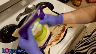 Cooking with b0ypaws Pizza Log