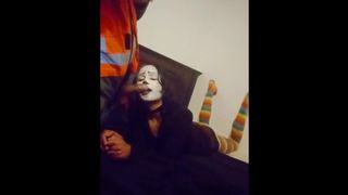 Etéreo SissyClown in a Slowing and Fine Bj