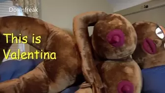 Mega Enormous Boobies Plush Sex Doll Gives Him The Fuck Of His Life. Titty Fuck Ending With Nice Facial.