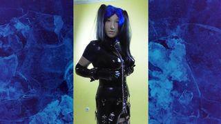 Kira with Fem Mask - Latexcatsuit - Bizarre 01