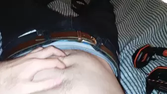asmr belly button bizarre breathing on bed