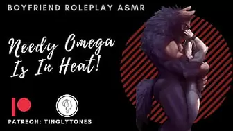 Needy Omega Is In Heat! Bf Roleplay ASMR. Male voice M4F Audio Only