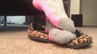 Socks and Cheetah Moccasins Frieda Ann Foot Bizarre