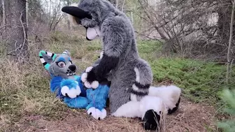Horny furries fuck in the slutty