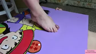 TSM - Stitch gives me a footjob on a prick table