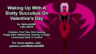 Waking Up With A Naughty Succubus On Valentine's Day (Erotic Audio)