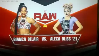 Becky Lynch Interferes On Wrestling Match With Alexa Bliss Vs Bianca Belair WWE 2K 2022