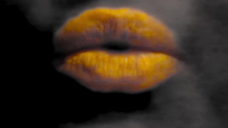 African And White Sex Tape With Orange Lipstick And Smoking