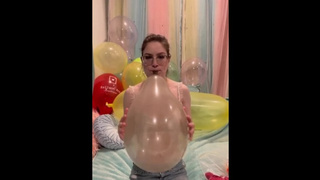 Swallowing up Belbal Crystal Soap Balloons! (NonPop)
