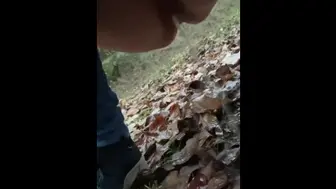 Horny and Wet, Masturbate in my Car, Pissing in Forest, Spontan selbst besorgt, Pissen wald, Car