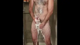 Couldn't resist jacking off in the shower