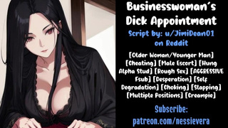 Businesswoman's Prick Appointment | Audio Roleplay