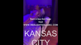 Dude rents sex doll and uses BDSM toys in Kansas City Missouri