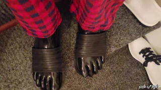 Latex Toe Socks - Sock Bizarre