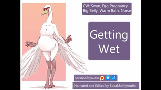 HBP- Taking A Bath With Gigantic Pregnant Mama Swan F/A