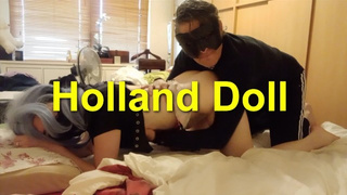 224 Holland Doll - Gets Both Her Tight Holes Eaten by Her Horny Professor