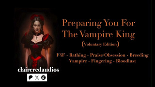( F4F ) - Preparing You For The Vampire King - ( Lesbo Erotic Audio )