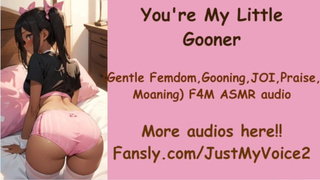 Gentle BLACK Femdom helps you GOON [F4M ASMR Audio]