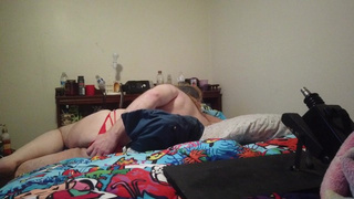 Sissy Femboy Sub Makes Love to Body Pillow until ejaculation all over it Alluring SELF PERSPECTIVE HD Cute! Kink Foxy