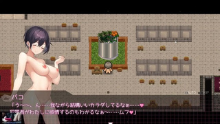 Keidro cartoon rpg - investigating a male bath house