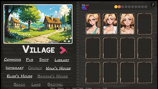 Farmer Kink [ TABOO Cartoon Game ] Ep.11 she took me to the BATHROOM to check my LARGE ROD during the PARTY !