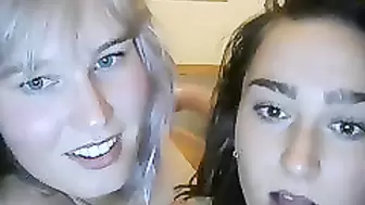 Real lesbian sisters getting naughty