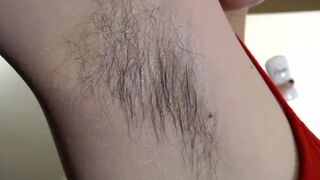 Hairy Armpits Closeup