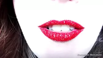 ASMR Glitter Lips JOI
