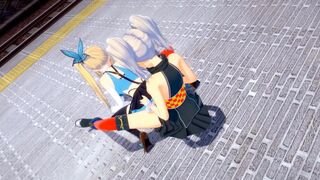 【KAGUYA LUNA】【FUTANARI 3D】【MIRAI AKARI】【VTUBER】